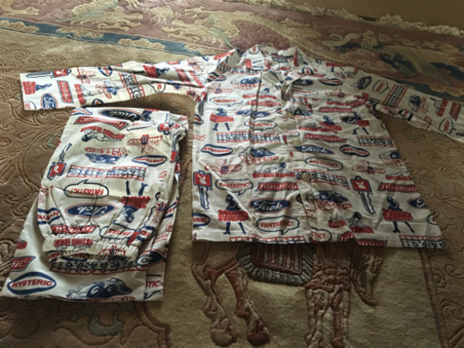 【hysteric glamor】上下セットアップ寝間着、室内着【レアもの】