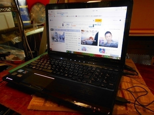 Core i7 Toshiba dynabook Qosmio T551/T6DB　送料こちらで負担します。
