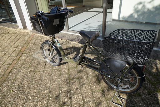 【値下げ】子供乗せ自転車★ふらっかーずシュシュ