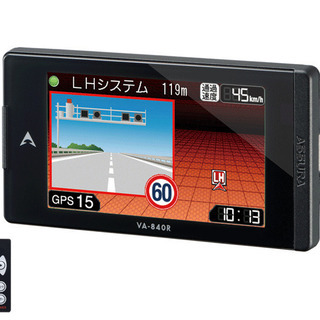 VA-840R セルスター GPS内蔵 レーダー探知機 CELLSTAR ASSURA アシュラ VA840Rの画像