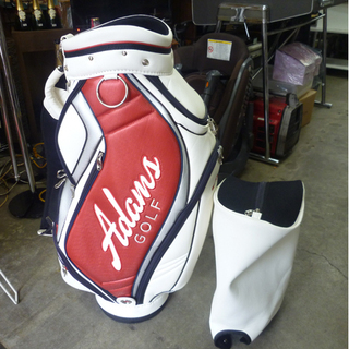 ADAMS GOLF キャディバッグ 軽量タイプ ADAMS GOLF アダムスゴルフ キャディバッグ ゴルフバッグ 5分割