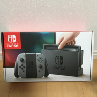 新品ニンテンドースイッチ グレー