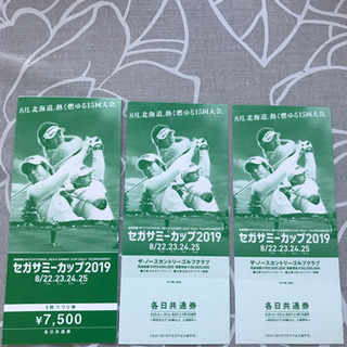 セガサミーカップのチケット