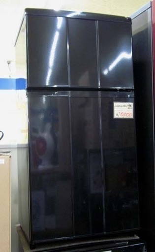 札幌 98L 2ドア冷蔵庫 ハイアール 2012年製 JR-N100C 黒/ブラック 100Lクラス 単身 一人暮らし