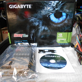 グラフィックボード GIGABYTE GT730 2GB 中古 動作確認済みの画像