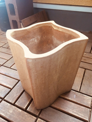 売約済み‼️【焼きもの 植木鉢2鉢  】2日間限り