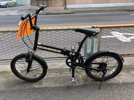 HUMMER ハマー☆折りたたみ自転車☆20インチ 6段ギア☆配達可能 買取帝国 朝霞店