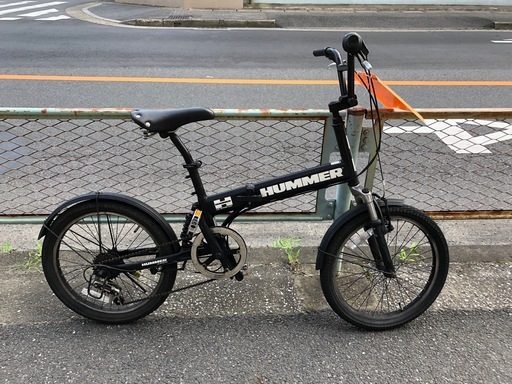 HUMMER ハマー☆折りたたみ自転車☆20インチ 6段ギア☆配達可能 買取帝国 朝霞店