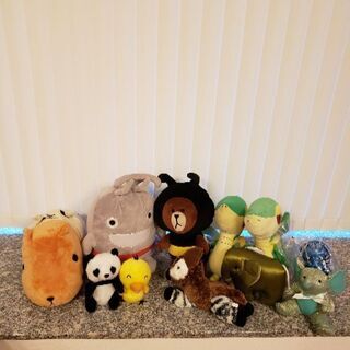 みんなまとめてぬいぐるみ