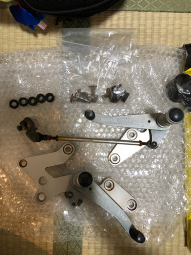 ゼファー 400 用 バックステップ セパハン セット
