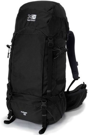 カリマー ridge 40  黒 美品【定価:23220円 】