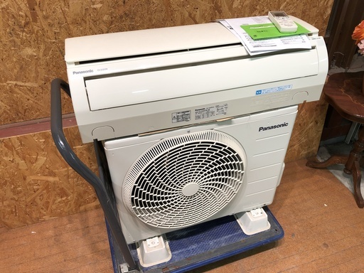 Panasonic 2012年 2.2kw 6畳用 ルームエアコン CS-222CFR 分解クリーニング済