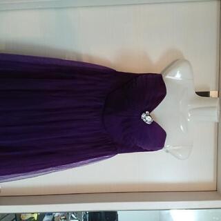 👗✨カクテルドレス   ロングパープル💜