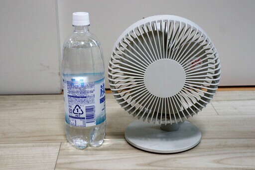 無印良品　コンパクト扇風機 ホワイト R-17MT