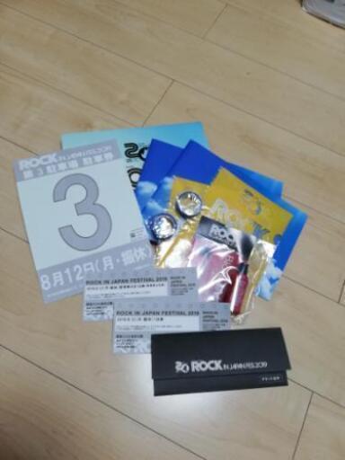 ロッキンジャパン　8/12チケット　駐車券付き