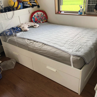 値下げ！ IKEA ベット、マットレスセット