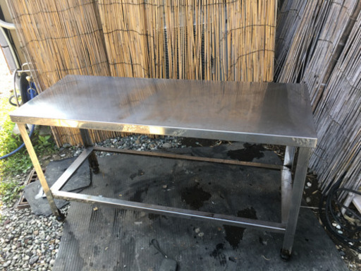 厨房業務用ステンレス作業台45×120×高さ65cm