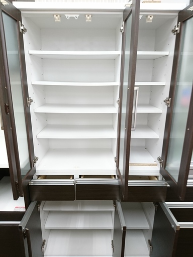 3枚扉食器棚　【トレファク　川越店】