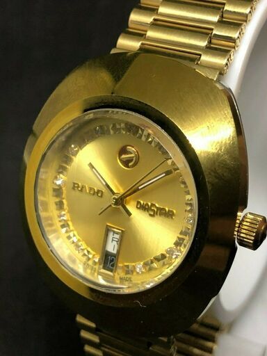 値下げします。49800を39800へ。男性用ラドー。腕時計。RADO DIASTAR 。オトマックス。MEN'S。10個ダイヤ入り。