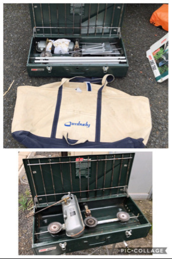 コールマン スリーバーナー 428 Dual Fuel (ユーズド品)