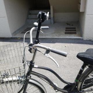 傘スタンド付自転車の画像