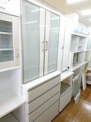 ニトリ　2枚扉カップボード　ポスティア　【トレファク　川越店】