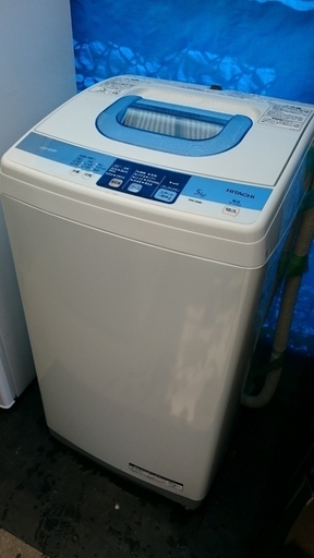 商談中！！日立（HITACHI) ステンレス槽洗濯機◆5.0kg◆NW-5MR◆2013年 全自動洗濯機