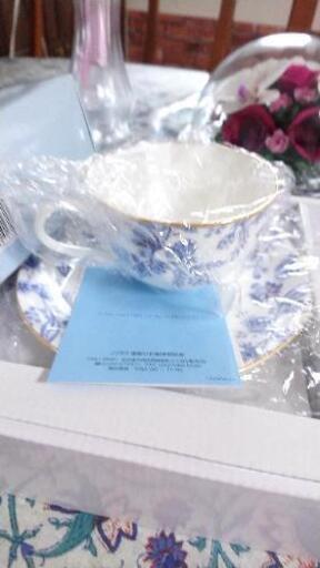 ノリタケ NORITAKE カップ\u0026ソーサー  ブルーソレンティーノティー 未使用