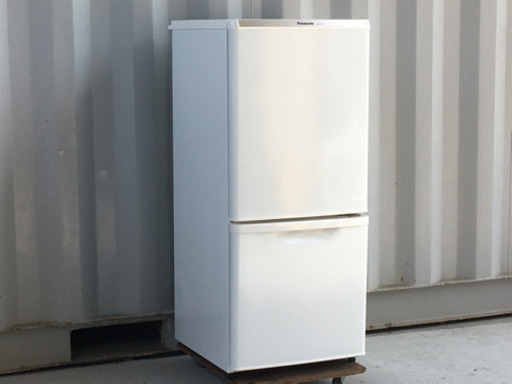 格安で！パナソニック 2ドア 冷蔵庫◇138L◇2016年製◇NR-BW148C◇ホワイト◇JF-0034