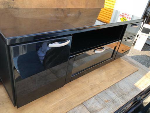 黒のお洒落なテレビ台  格安で！
