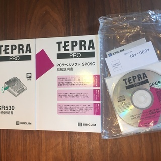 TEPRA　ラベルライター　SR530の画像
