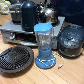 ガスコンロ都市ガス＋キッチン家電の画像