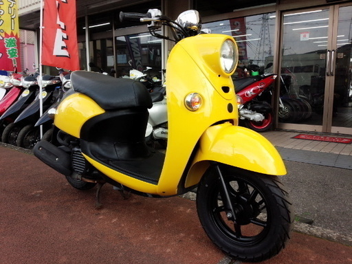 NO.2811　ビーノ（ＶＩＮＯ）　水冷４サイクル　フューインジェクション車　イエロー＆ブラック　☆彡