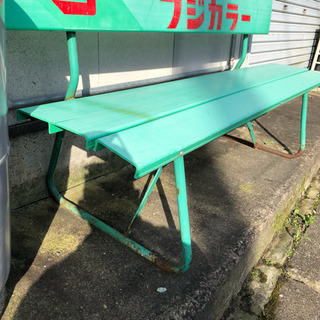 フジカラー ベンチ 昭和 レトロ の画像