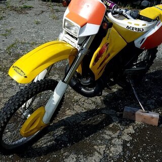 発送可★スズキ RMX250S 6385km 書付き 始動動画有 ★交換下取り上取り可札幌の画像