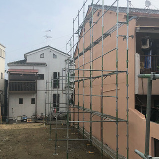 足場作業員の画像