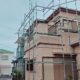 足場作業員の画像