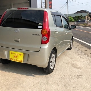 車検付き‼️ミラ 走行98500キロ‼️総支払い金額16万円‼️の画像
