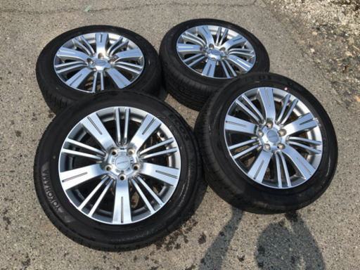 日産純正　AUTECH☆ ■ヨコハマ ECOS (ES31) ■215/55R17 94V バリ山 2015年製 美品 5H・114.3・7J・+45☆管理番号728001