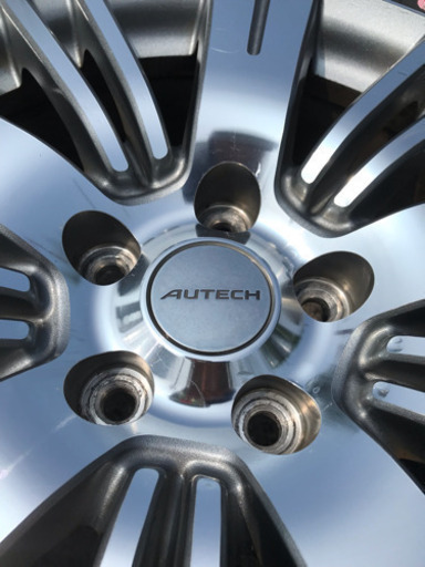 日産純正　AUTECH☆ ■ヨコハマ ECOS (ES31) ■215/55R17 94V バリ山 2015年製 美品 5H・114.
