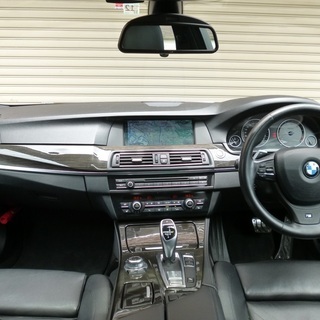 検査2年12月523i MスポーツPKG サンルーフ/ブラックレザー/デイライト/純正HDDナビ/idrive/地デジ/バックカメラ/シートヒーター/電子キー/ETCの画像