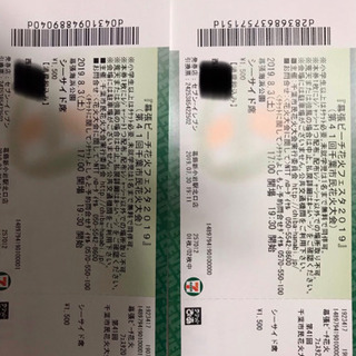 幕張ビーチ花火フェスタ２０１９(二枚組)