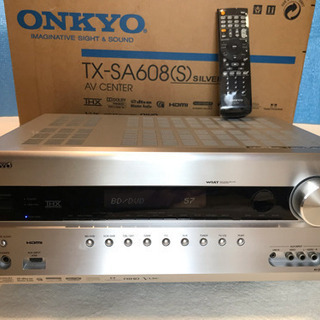 onkyo AVアンプ TX-SA608 動作品 スピーカー有可