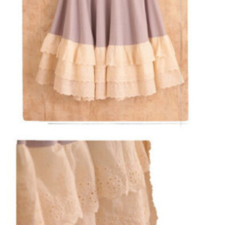 【ほぼ新品】Favorite ペチコート レース スカートの画像