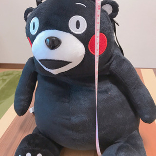 くまモン ぬいぐるみリュックの画像