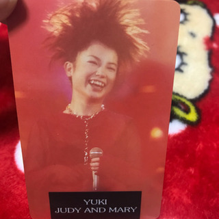 JUDY AND MARYのYUKIちゃんのカードの画像
