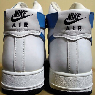 新品未使用 絶版◆ナイキ エア フォース1 ハイ NIKE AIR FORCE 1 HIGH☆ US 8.5/26.5◆ホワイト×スカイブルー×ブラック◆デッドストック の画像