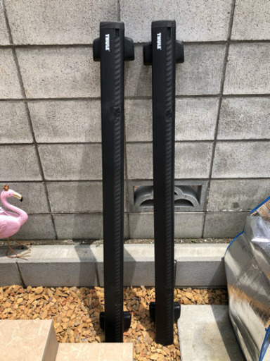 日本正規品 THULE トヨタ プリウスα用 ルーフキャリア th754 + th969B + Thule kit 1668 プリウスアルファ