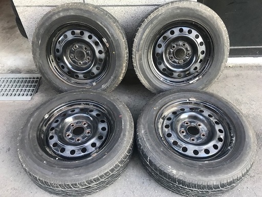 【格安】195/65R15　FALKEN SINCERA SN828　日産純正スチールホイールセット　セレナなど