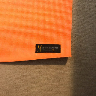 Yoga works ヨガマット オレンジ